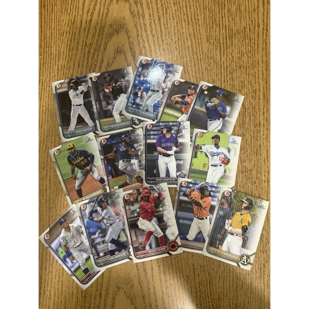 Topps 2022 MLB baseball cards BP Random lot of‎ 14 (C)